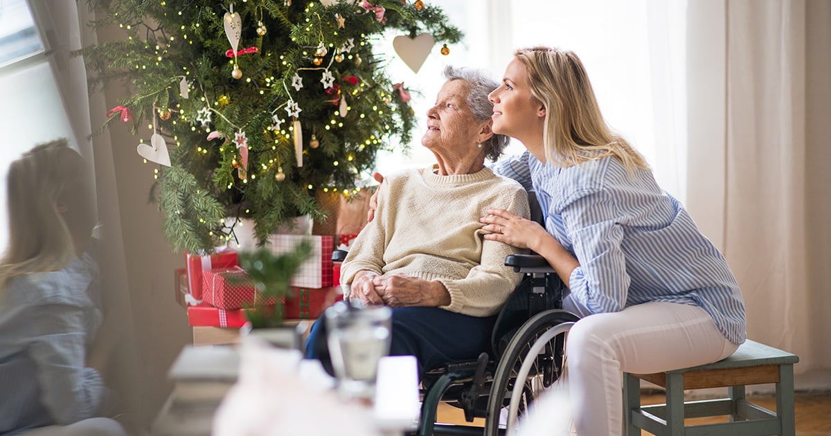 Christmas with dementia patients